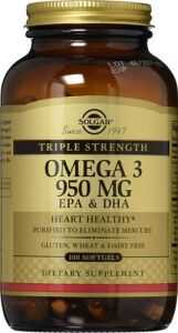 Solgar Omega-3 950 mg 100 Kapsül