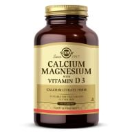SOLGAR CALCIUM MAGNESIUM WITH VITAMIN D3 150 TAB.