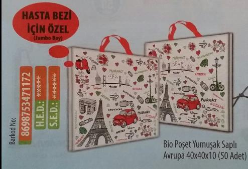 POSET BIO YUMUSAK SAP AVRUPA 45*10*40