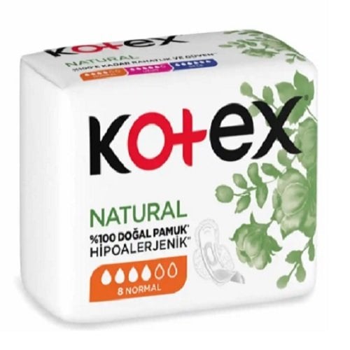 Kotex Natural Ultra Sıngle Normal  8X24