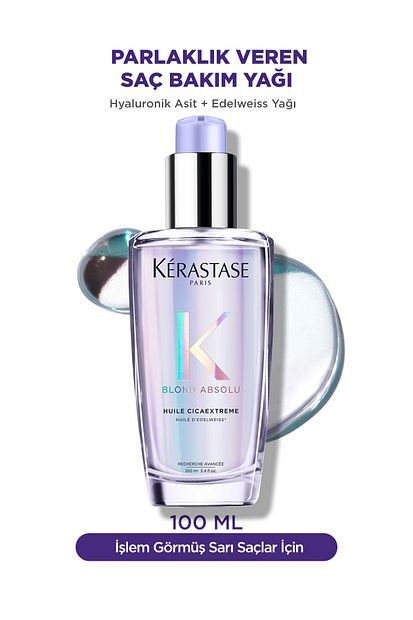 Kerastase Blond Absolu Huile Cicaextreme Parlaklık Veren Saç Bakım Yağı 75 ml