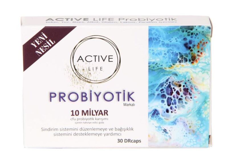Actıve Lıfe Probıyotık 30 Kap