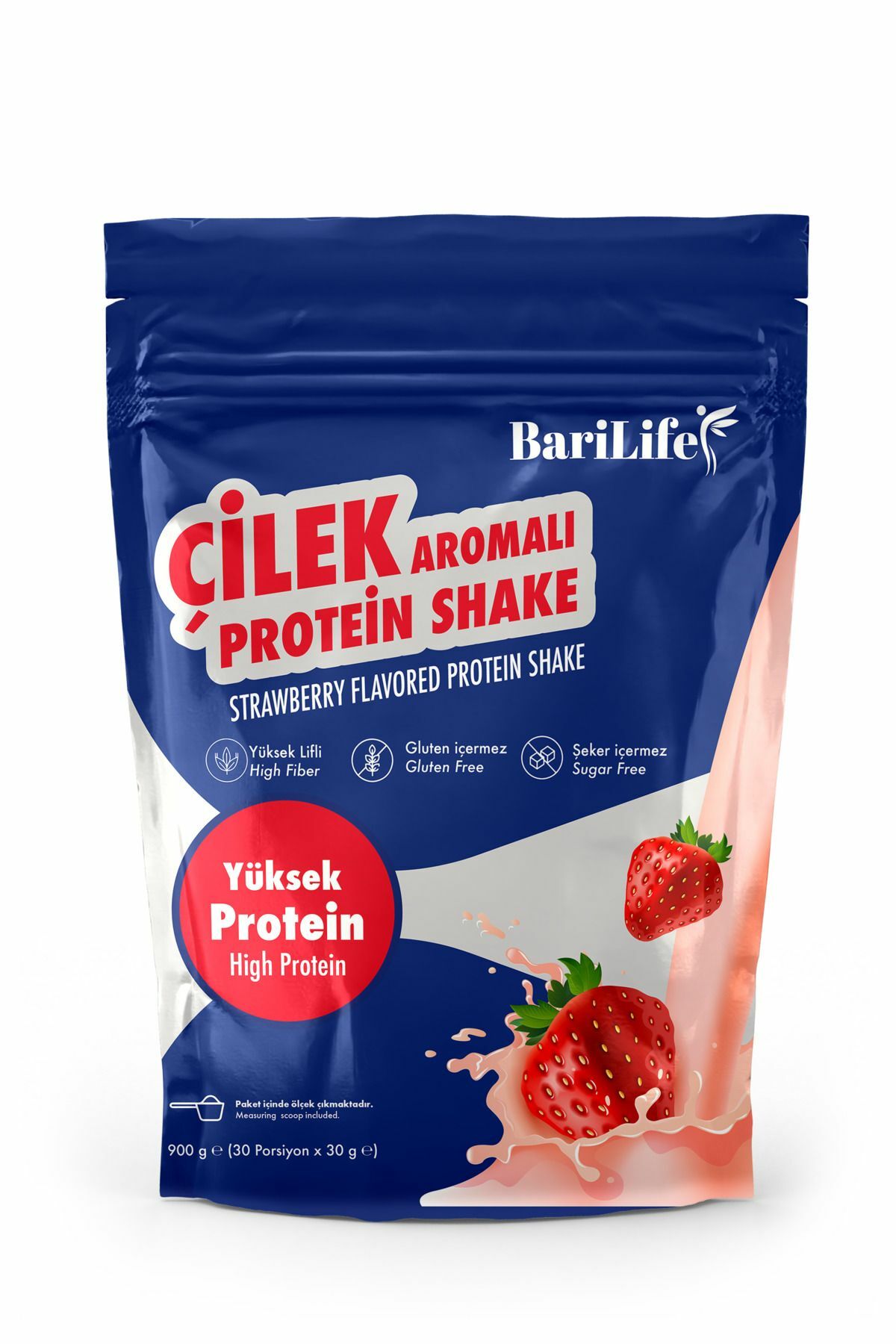 Barilife Whey Protein 900 gr Çilek