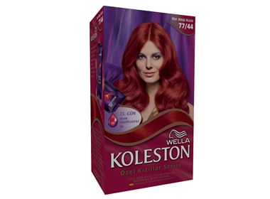 Koleston Set Boya 77/44 Kor Ateşi Kizili
