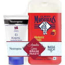 Neutrogena El Kremi Parfümsüz 75 ml + Le Petit Marseillais Vanilya Sütü Düş Jeli 250 ml