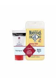 Neutrogena El Kremi Parfümlü 75 ml + Le Petit Marseillais Akdeniz Çileği 250 ml