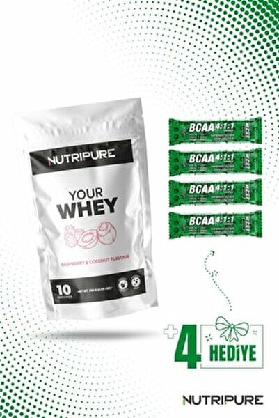 Nutripure Your Whey Protein 250 gr - Ahududu & Hindistan Cevizi