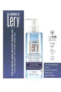 Laboratoires De Lery Akne Önleyici Yüz ve Vücut Yıkama Jeli 200 ml - 5'li Set