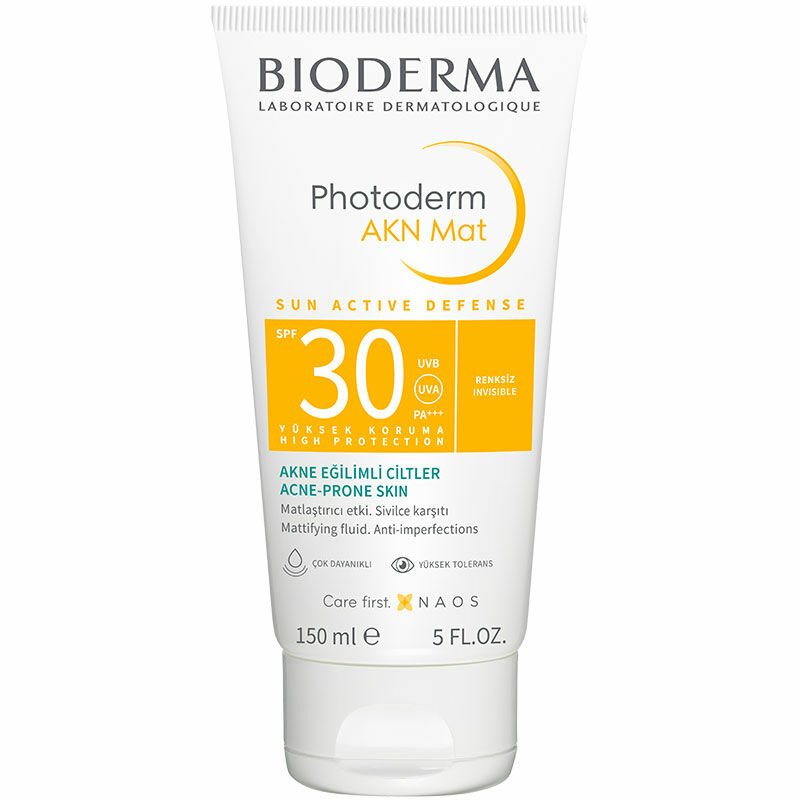 Bioderma Photoderm AKN Mat Güneş Koruyucu Krem SPF30 150 ml