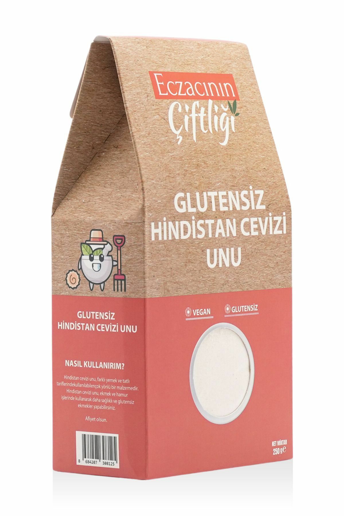 Eczacının Çiftliği Glutensiz Hindistan Cevizi Unu 250 gr