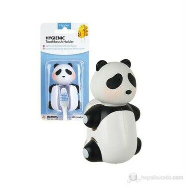 Flipper Diş Fırçası Saklama Kabı - Panda