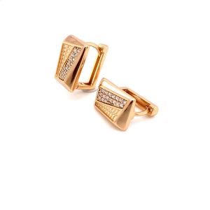 Xuping Zirkon Taşlı Küpe Gold