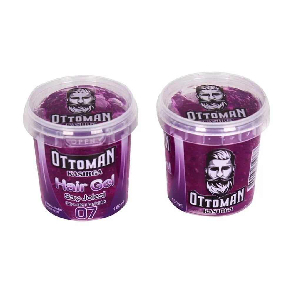 Ottoman Saç Jölesi Güçlü Sert Mor 150 ml