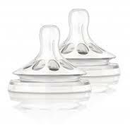 Avent Natural Biberon Emziği Orta Akış 3 Ay+ 2'li