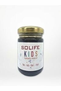 Solife Kids Pekmez Arı Sütü Propolis ve Vitamin Katkılı Kakaolu Macun 240 gr