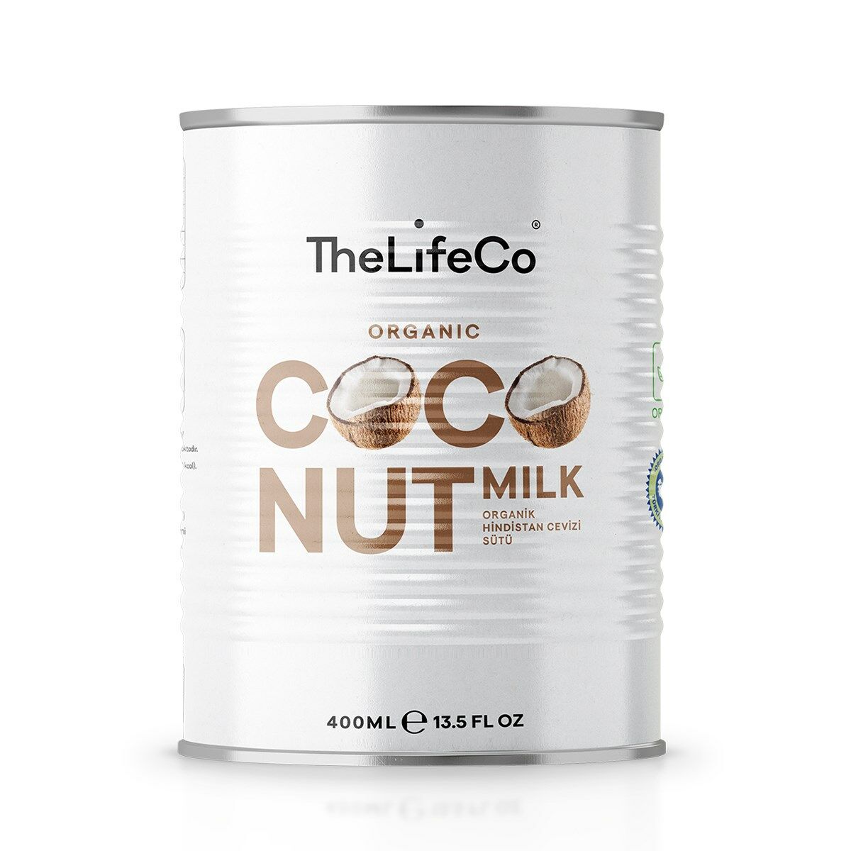 TheLifeCo Organik Hindistan Cevizi Sütü 400 ml