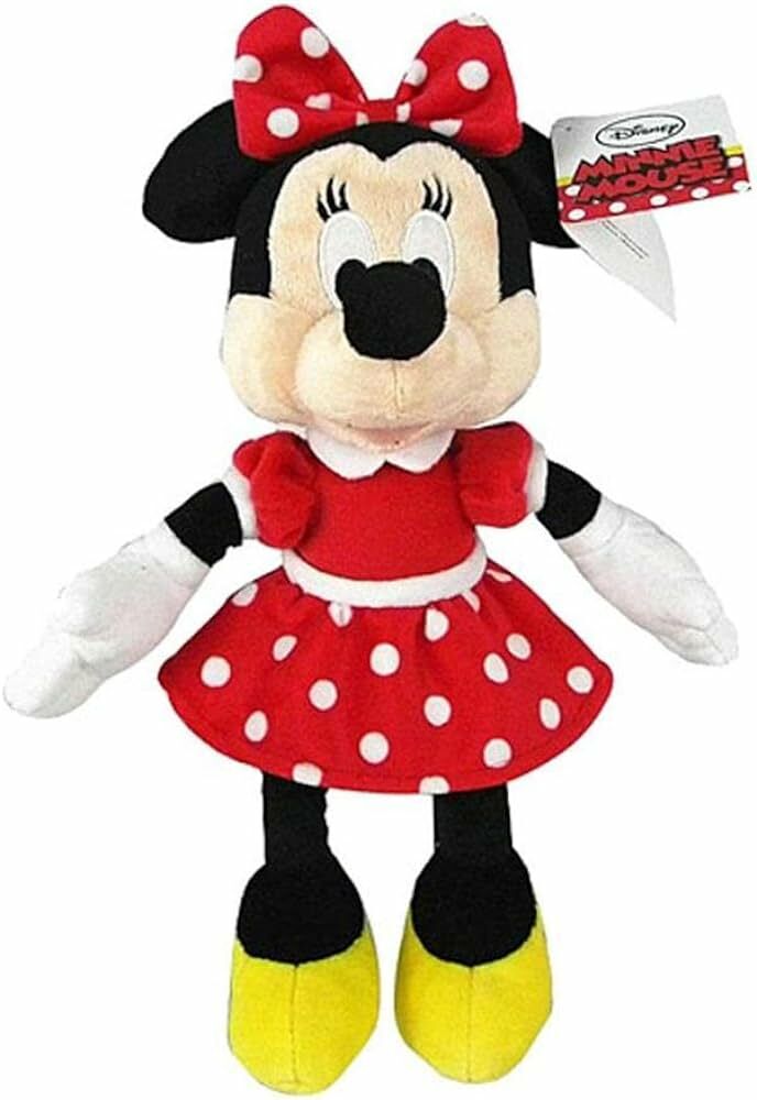 Sunman Peluş Minnie  Kırmızı Elbiseli 25 cm