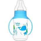 Wee Baby Kulplu PP Biberon 150 ml - Mavi