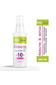 Orbinatural Keratinli Zayıf ve Dökülmeye Meyilli Sprey Saç Sütü 250 ml