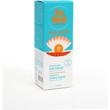 So Well Sun Care Koruyucu Güneş Kremi SPF50+ 100 ml