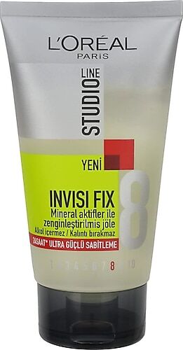 L'Oreal Paris Studio Line Invisi Fix 8 Ultra Güçlü Sabitleme Eriyen Saç Jölesi 150 ml