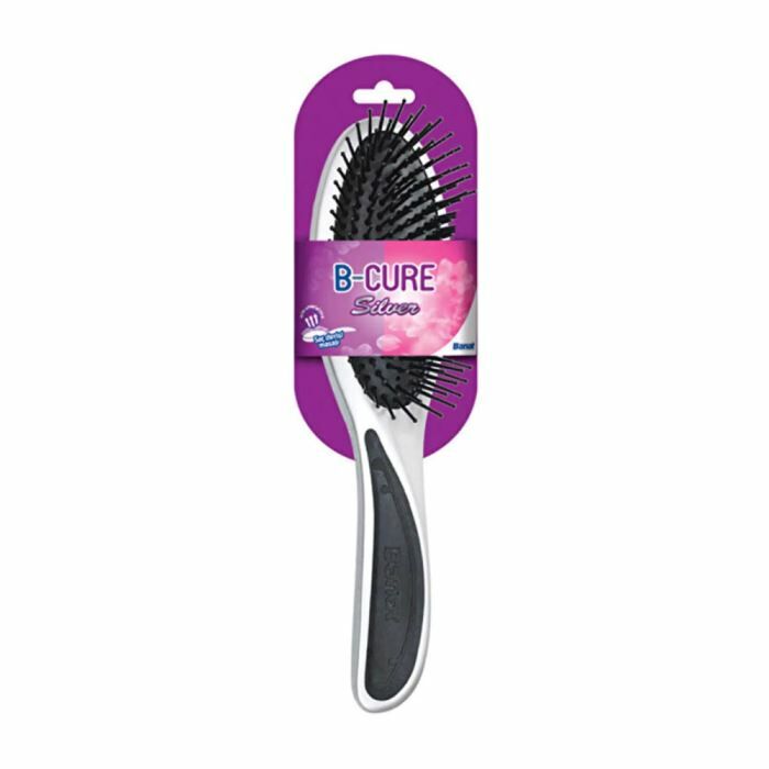 Banat 662 B-Cure Saç Fırçası Silver