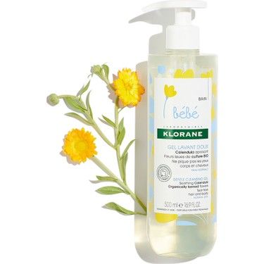 Klorane Bebe Hassas Yıkama Jeli 500 ml