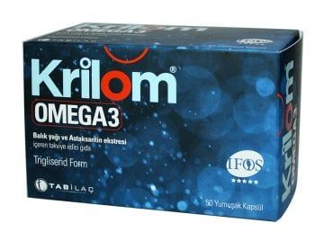 SKT:10/2023 Krilom Omega 3 50 Kapsül