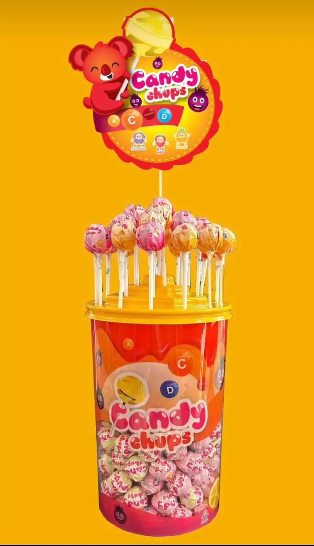 Candy Chups Multivitaminli Lolipop 150 Adet