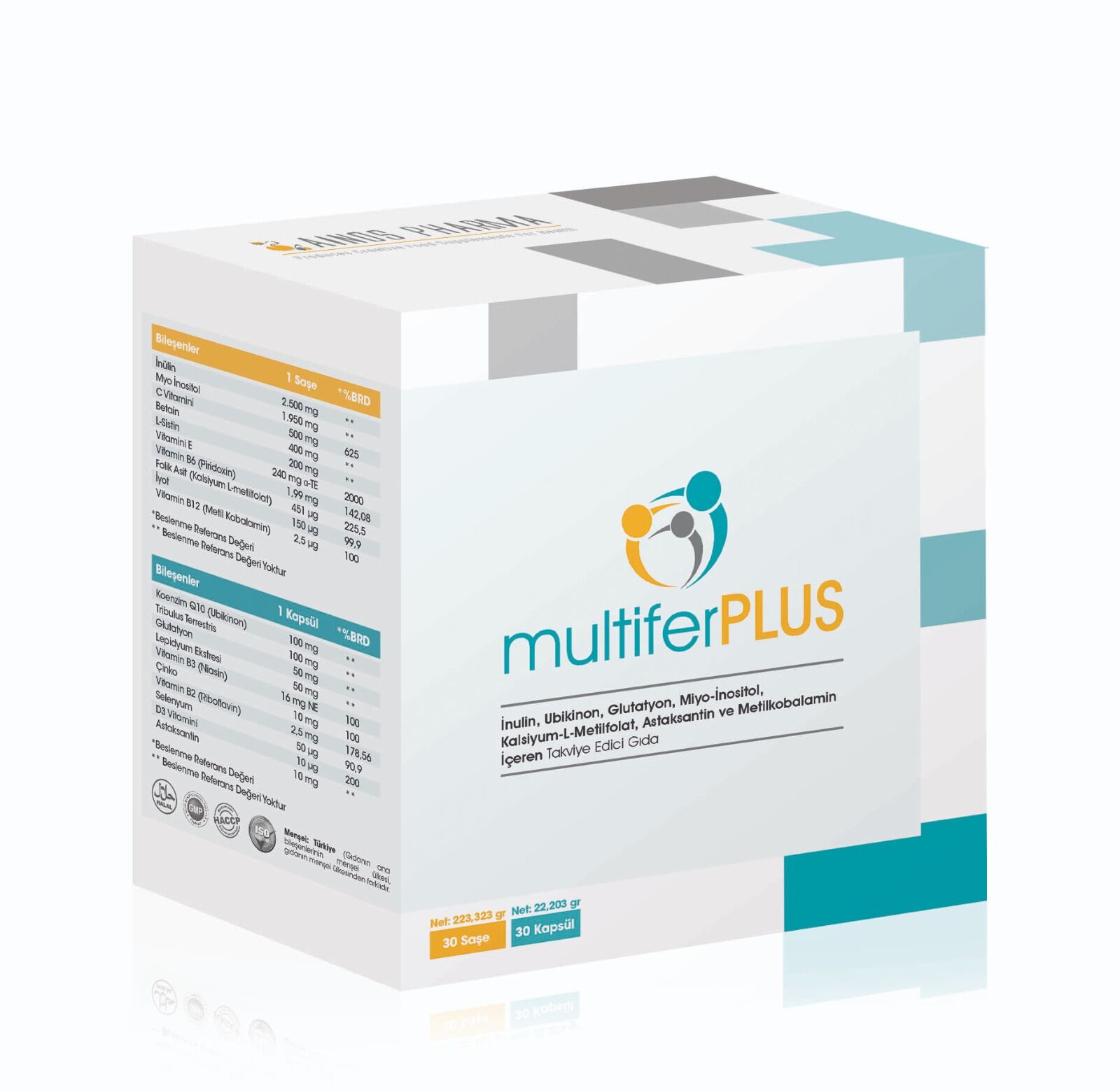 Multifer Plus 30 Saşe + 30 Kapsül