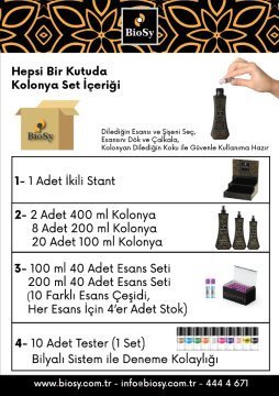 Biosy Kolonya Set