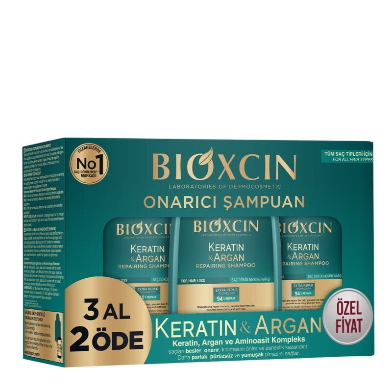 BIOXCIN KERATIN ARGAN SAMP 3AL2ODE