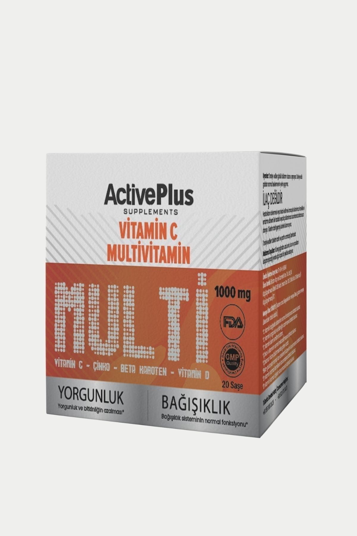 Active Plus Vitamin C Multivitamin 20 Saşe