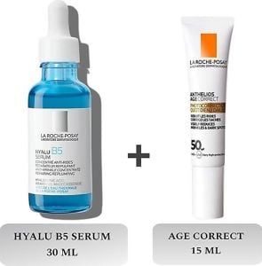 La Roche Posay Hyalu B5 Serum 30 ml + Çanta + Anthelios Age Correct 15 ml - 2349,9 TL Yerine 1649,9 TL Fiyat Etiketli