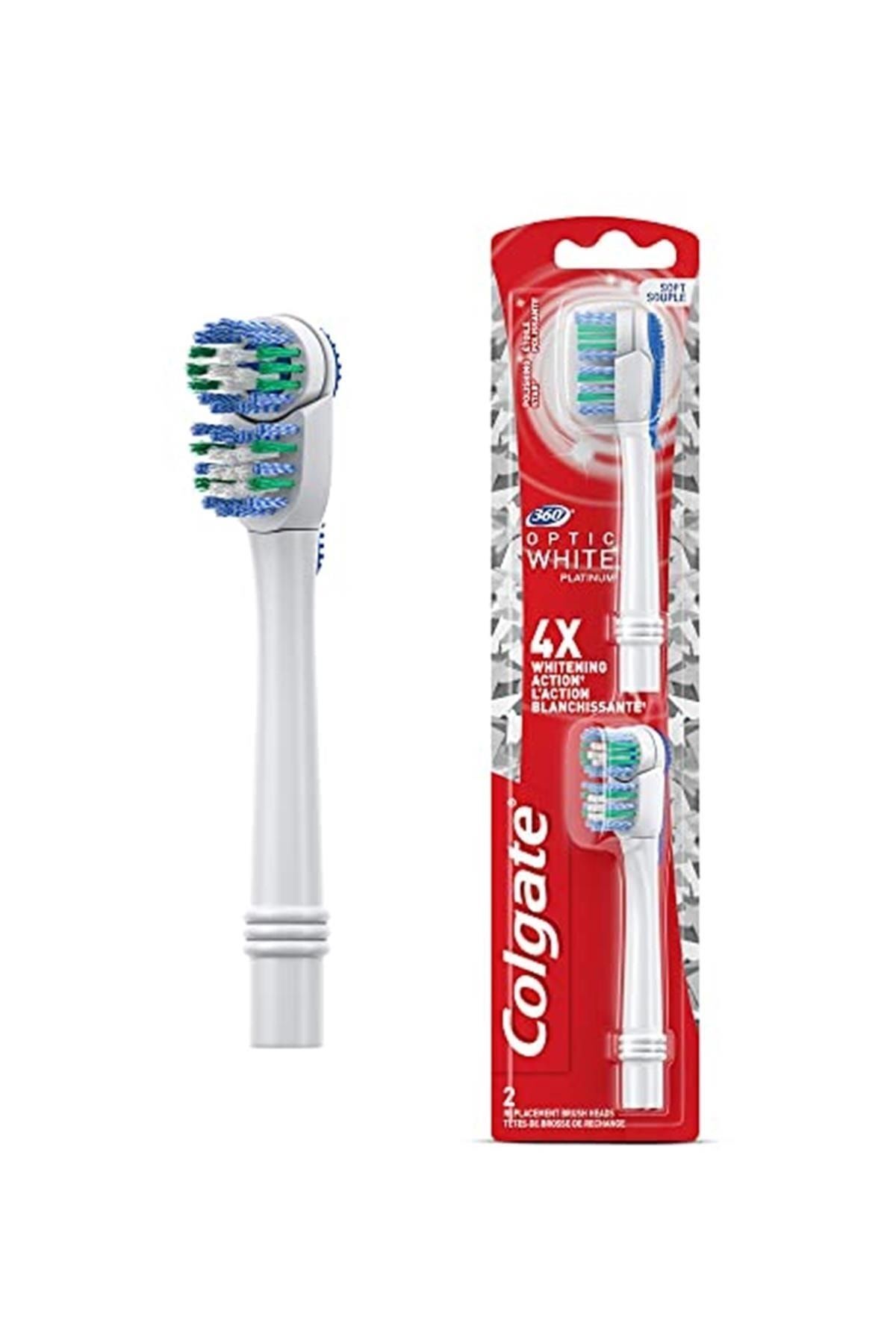 Colgate 360 Dil ve Yanak 2'li Diş Fırçası Başlığı