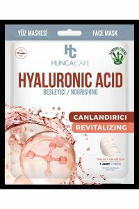 Hunca Care Maske Hyaluronıc Acıd Besleyici  Tüm Ciltler İçin 1 Adet