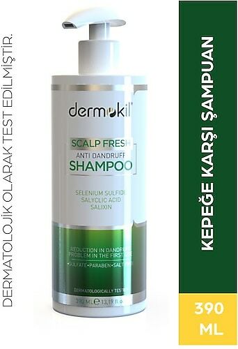 Dermokil Kepeğe Karşı Şampuan 390 ml