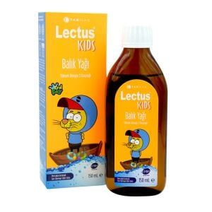 Lectus Kıds Balık Yagı Portakal Aromalı