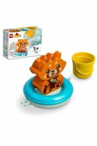 Lego Duplo Banyo Zamanı Eğlencesi Yüzen Kırmızı Panda 5 Parça +1,5 Yaş