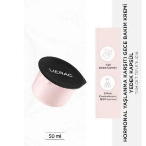 Lierac Arkeskin Yaşlanma Karşıtı Gece Bakım Kremi Yedek 50 ml