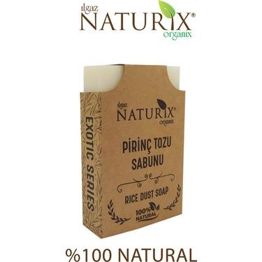 Naturix Pirinç Tozu Doğal Sabun 100 gr