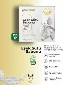 Greenlabel Eşek Sütü Sabunu Natural Canlandırıcı ve Besleyici 120 gr