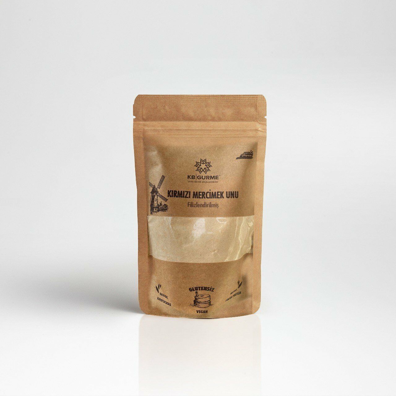 Kb Gurme Glutensiz Kırmızı Mercimek Unu 500 gr