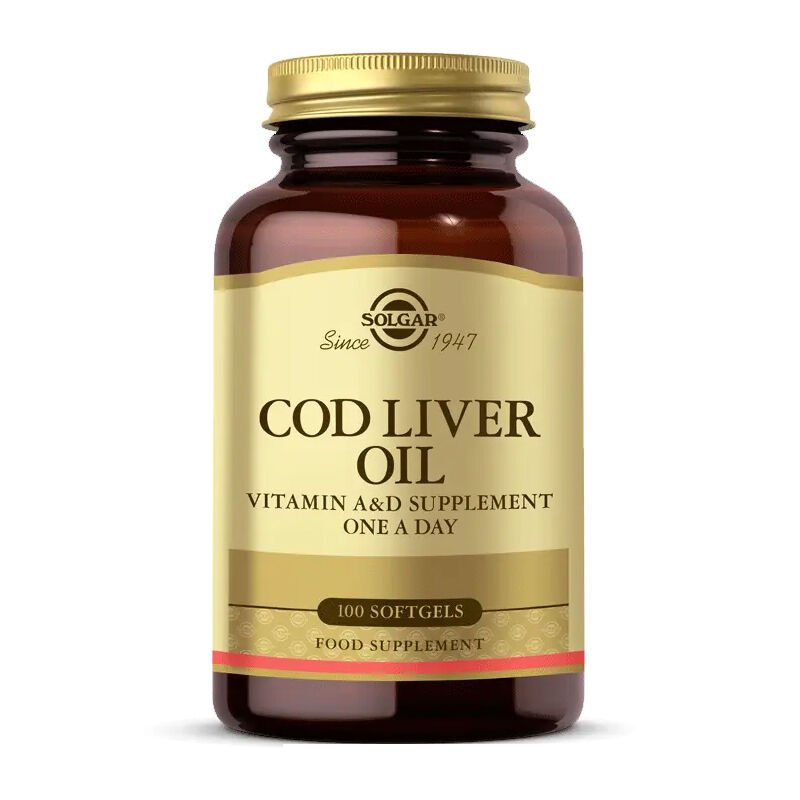 Solgar Cod Liver Oil 100 Kapsül