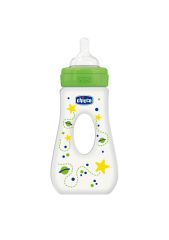 CHICCO BIB KAVRAMALI SIL EMZ 240ML YESIL