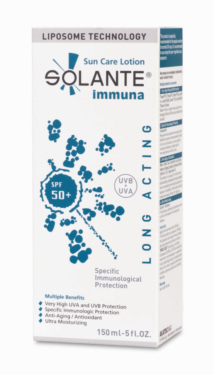 Solante İmmuna SPF 50 + Güneş Losyonu 150ml