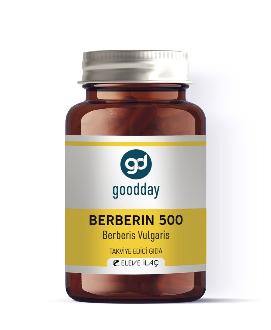 Goodday Berberin 500 60 Kapsül