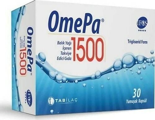 Omepa Balık Yağı 1500 mg 30 Yumuşak Kapsül