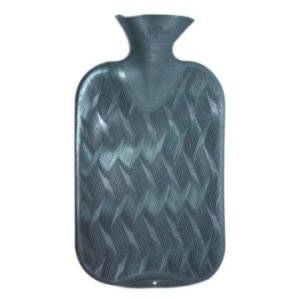 Fashy Dalga Desenli Gri Termofor 2 L