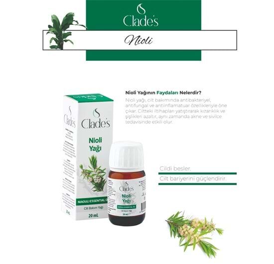 Clade's Nioli Yağı 20 ml